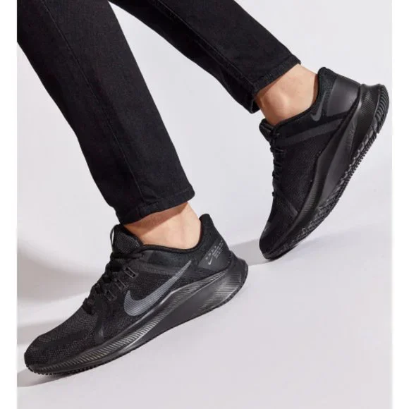 Nike Quest 4 Men's Road Running Shoes Black - Picture 10 of 10